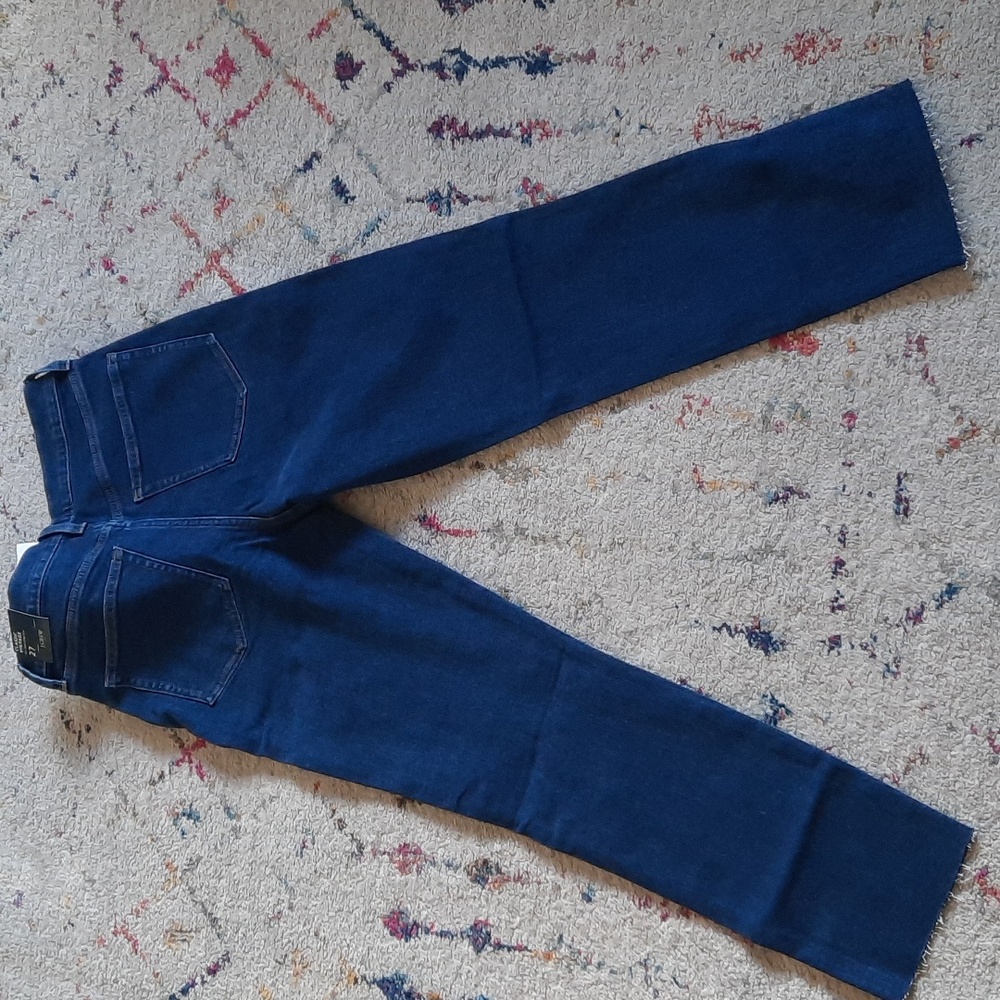 NWT J crew Classic Vintage Dark Wash Jeans 27/4 - Picture 8 of 8